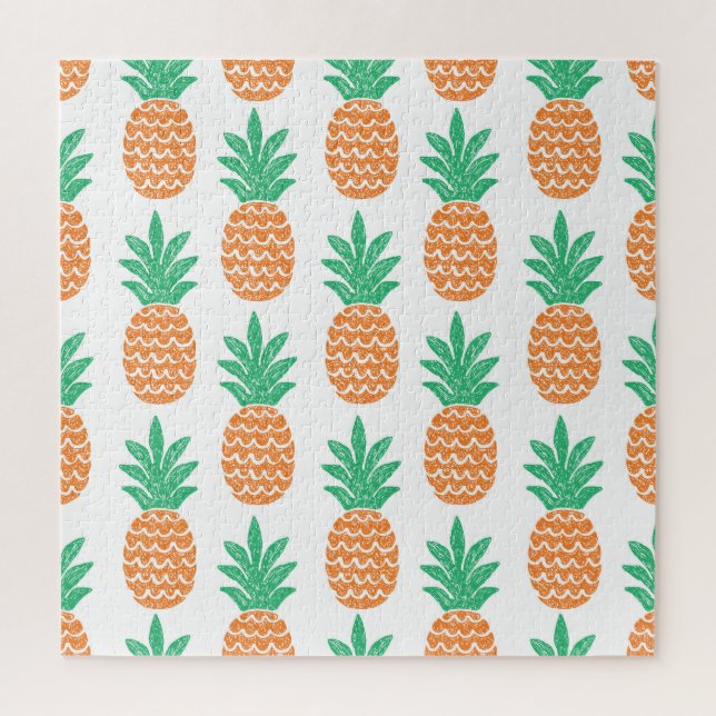Puzzle Juego de piña: Delight de patrón divertido. (Vertical)