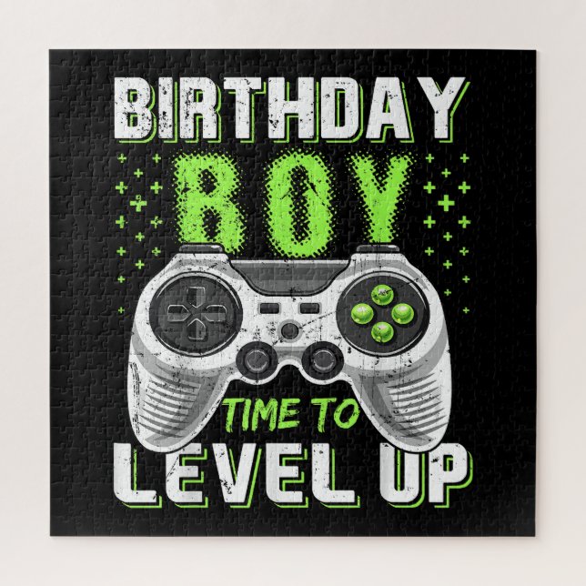 Puzzle Juego de video Level Up Birday Boy (Vertical)