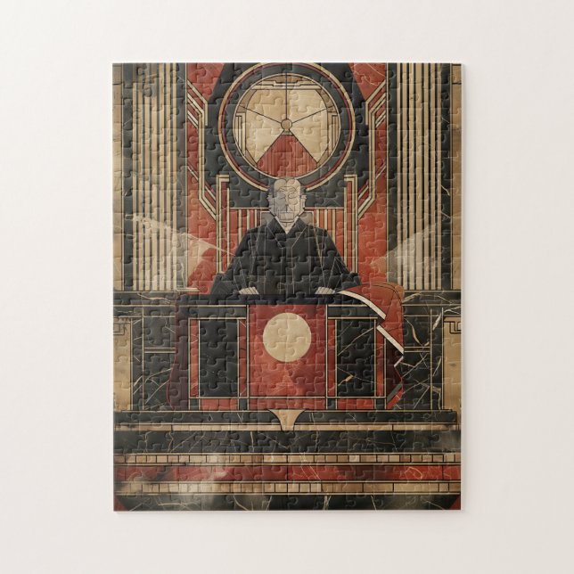 Puzzle Juez serio (Vertical)