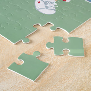 Puzzle Jugador de baloncesto rojo jersey de baloncesto