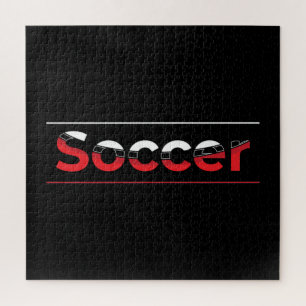 Puzzle Jugador de fútbol - Arco geométrico de arte Minima
