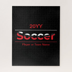 Puzzle Jugador de fútbol - Arco geométrico de arte Minima