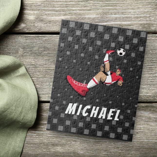 Puzzle Jugador de fútbol Kick Ilustracion personalizado n (Subido por el creador)