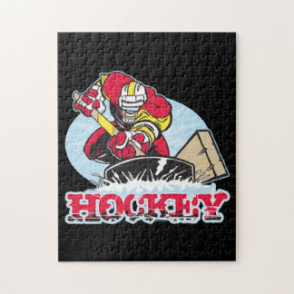 Puzzle Jugador de hockey