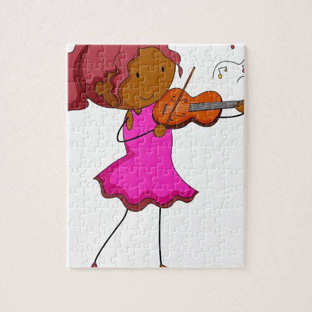 Puzzle Jugador del violín (Vertical)
