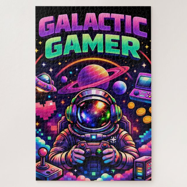 Puzzle Jugador galáctico (Vertical)