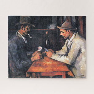 Puzzle Jugadores de cartas Paul Cezanne Pining Art
