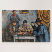 Jugadores de cartas Paul Cezanne Pining Art