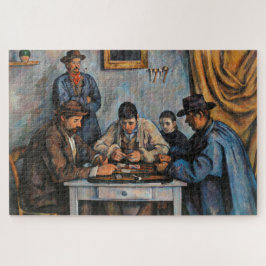Puzzle Jugadores de cartas Paul Cezanne Pining Art