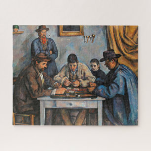 Puzzle Jugadores de cartas Paul Cezanne Pintura Art