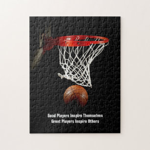 Puzzle Jugadores de Citas Inspiradoras de Baloncesto insp