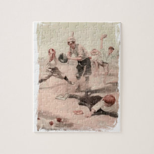Puzzle Jugar a béisbol