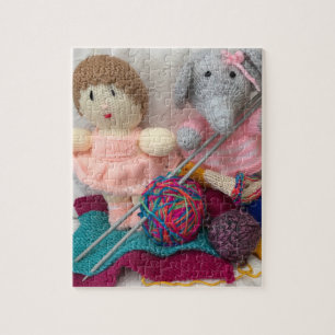Puzzle Juguetes de punto y punto