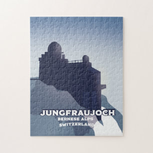 Puzzle Jungfraujoch, Jungfraujoch Alpes berneses