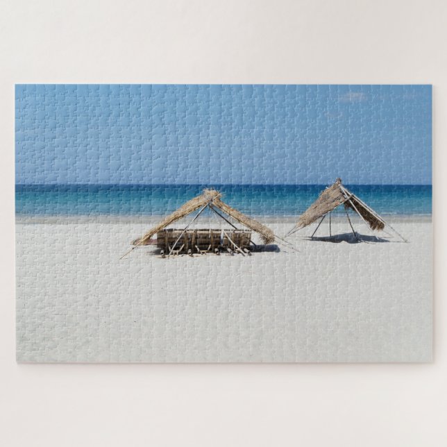Puzzle Jungle Beach Huts (Horizontal)