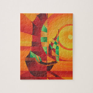 Puzzle Juntas Cubistas En El Mar Rojo