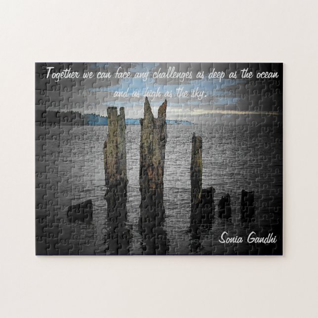 Puzzle Junto podemos hacer frente a cualquier desafío (Horizontal)