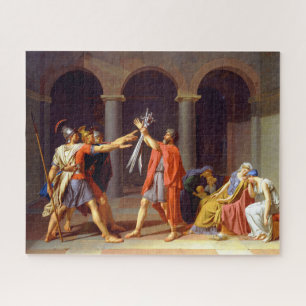 Puzzle Juramento del Horatii pronunciar Jacques-Louis Dav