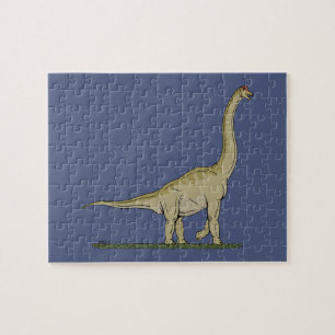 Puzzle Jurásico Dinosaurio Brachiosauro