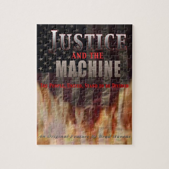 Puzzle Justicia oficial y Poster de máquinas en un (Vertical)