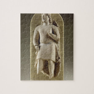Puzzle Juventud o Maitreya derecha, Gandhara (estuco)