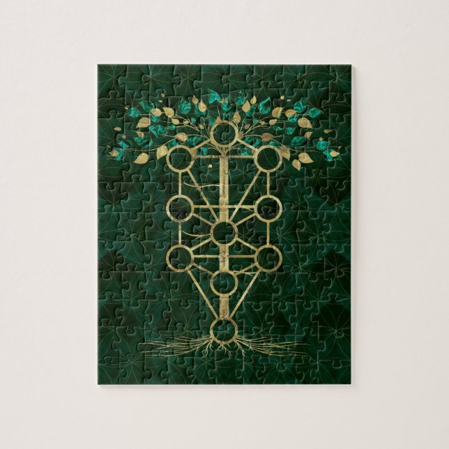 Puzzle Kabbalah el árbol de la vida - Etz Hayim (Vertical)