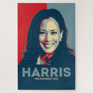 Puzzle Kamala Harris Por La Presidencia 2024 - Esperanza