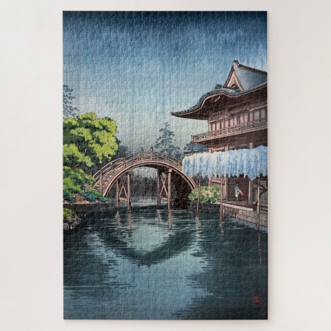 Puzzle Kameido Tenmangu por Tsuchiya Koitsu (Vertical)