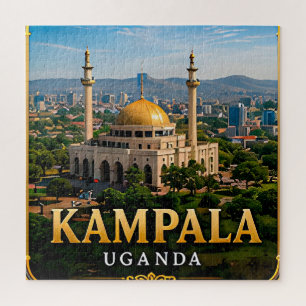 Puzzle Kampala Seven Hills y Mezquita Nacional de Uganda