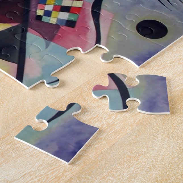 Puzzle Kandinsky 1925/amarillo/rojo/azul/pixdezines (Lado)