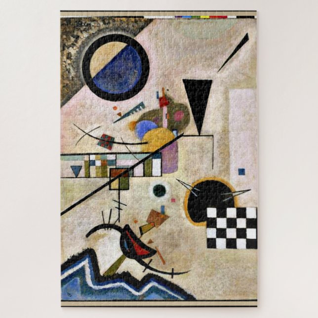 Puzzle Kandinsky - Acuerdos opuestos (Vertical)