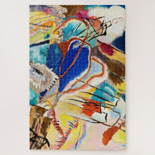 Puzzle Kandinsky Arte de pintura abstracta moderna