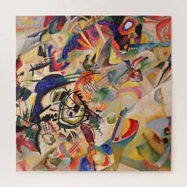 Puzzle Kandinsky Arte de pintura abstracta moderna (Vertical)