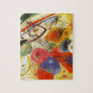 Puzzle Kandinsky Black Strokes Resumen de pintura