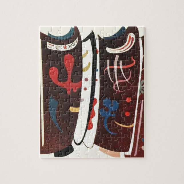 Puzzle Kandinsky Brown con Suplemento Resumen (Vertical)