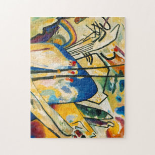 Puzzle Kandinsky Composición IV Resumen Material gráfico 