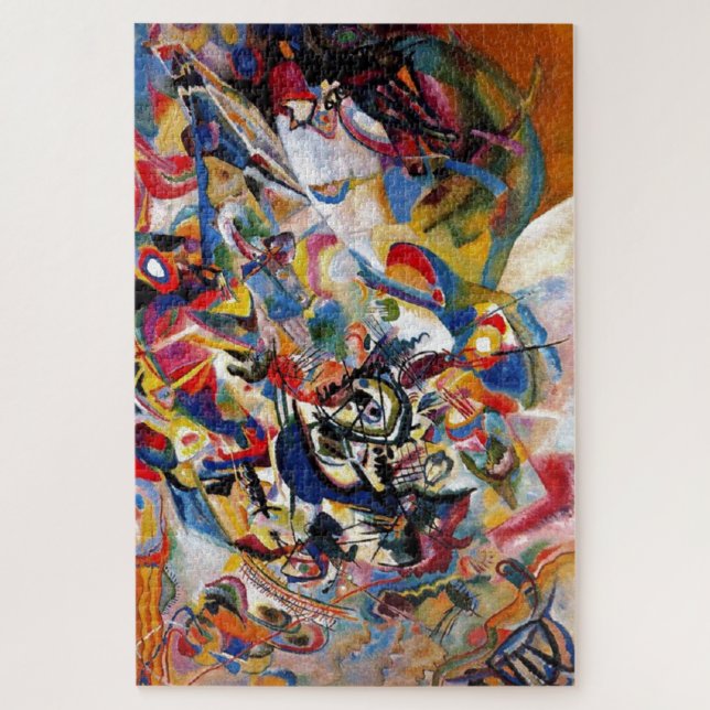 Puzzle Kandinsky Composición VII Pintura abstracta (Vertical)