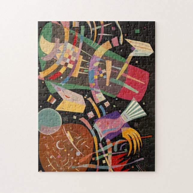 Puzzle Kandinsky Composition 10 Resumen de pintura (Vertical)