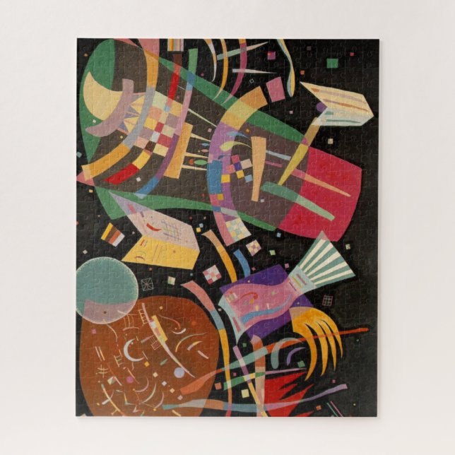 Puzzle Kandinsky Composition 10 Resumen de pintura (Vertical)