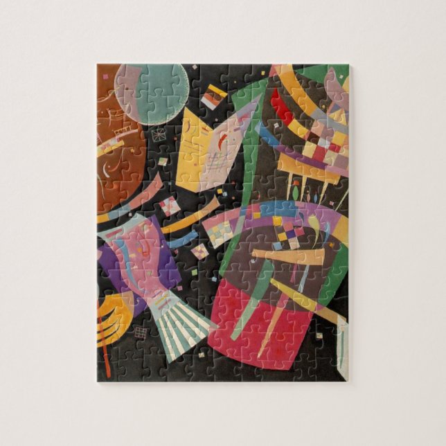 Puzzle Kandinsky Composition 10 Resumen de pintura (Vertical)