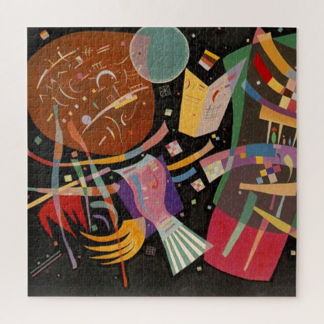 Puzzle Kandinsky Composition 10 Resumen de pintura (Vertical)