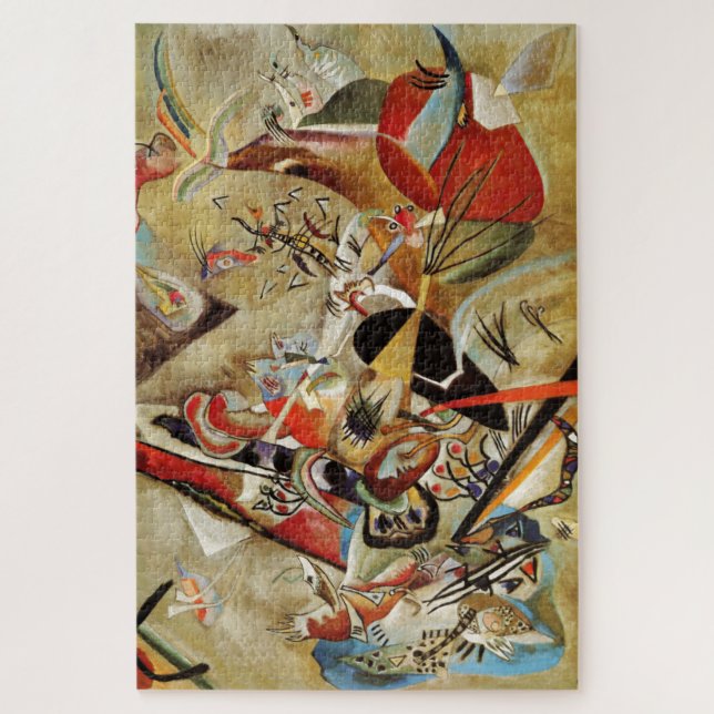 Puzzle Kandinsky Composition Resumen Pintura de arte (Vertical)