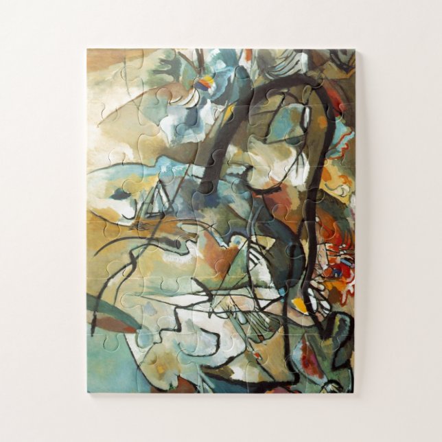 Puzzle Kandinsky Composition V Resumen de pintura (Vertical)
