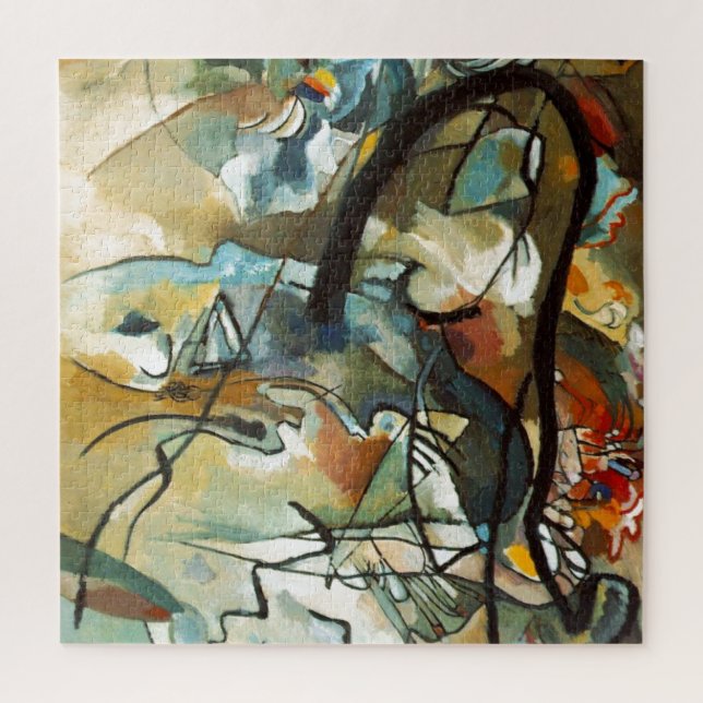 Puzzle Kandinsky Composition V Resumen de pintura (Vertical)