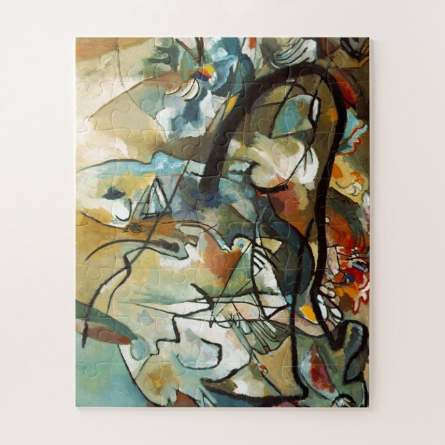 Puzzle Kandinsky Composition V Resumen de pintura (Vertical)