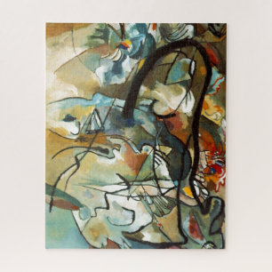 Puzzle Kandinsky Composition V Resumen de pintura