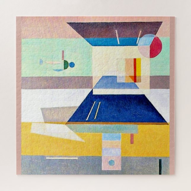 Puzzle Kandinsky - Después De La Derecha - A La Izquierda (Horizontal)