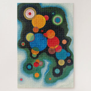 Puzzle Kandinsky Impulso Profundo Aceite abstracto en lie