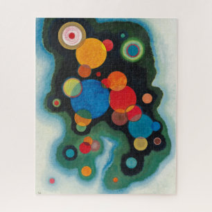 Puzzle Kandinsky Impulso Profundo Aceite abstracto en lie