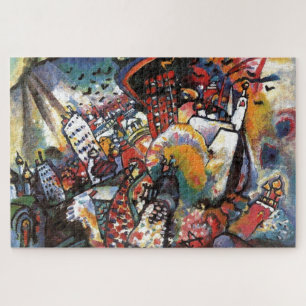 Puzzle Kandinsky Moscú I Cityscape Resumen Pintura